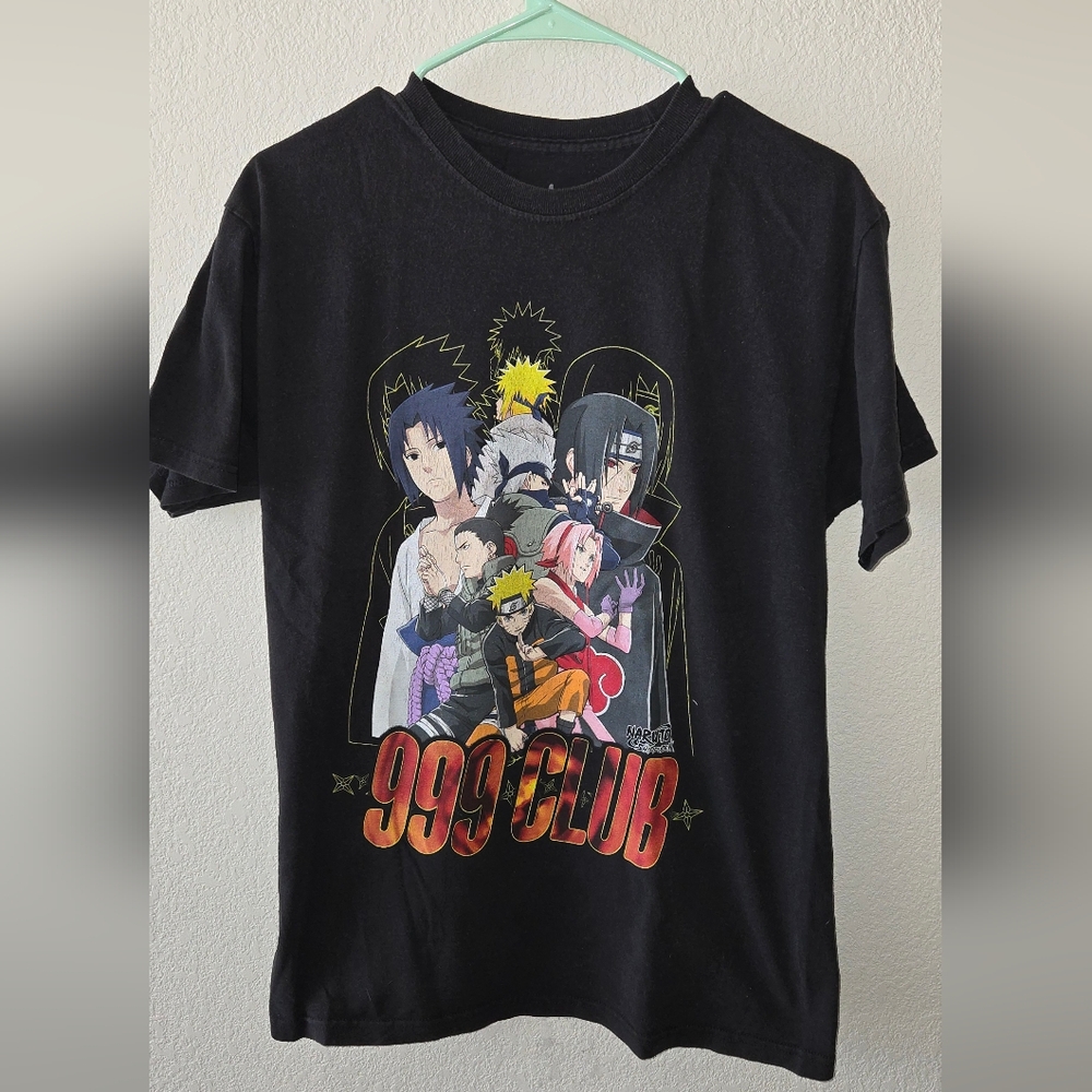 Kids Anime Graphic T-Shirt - Black